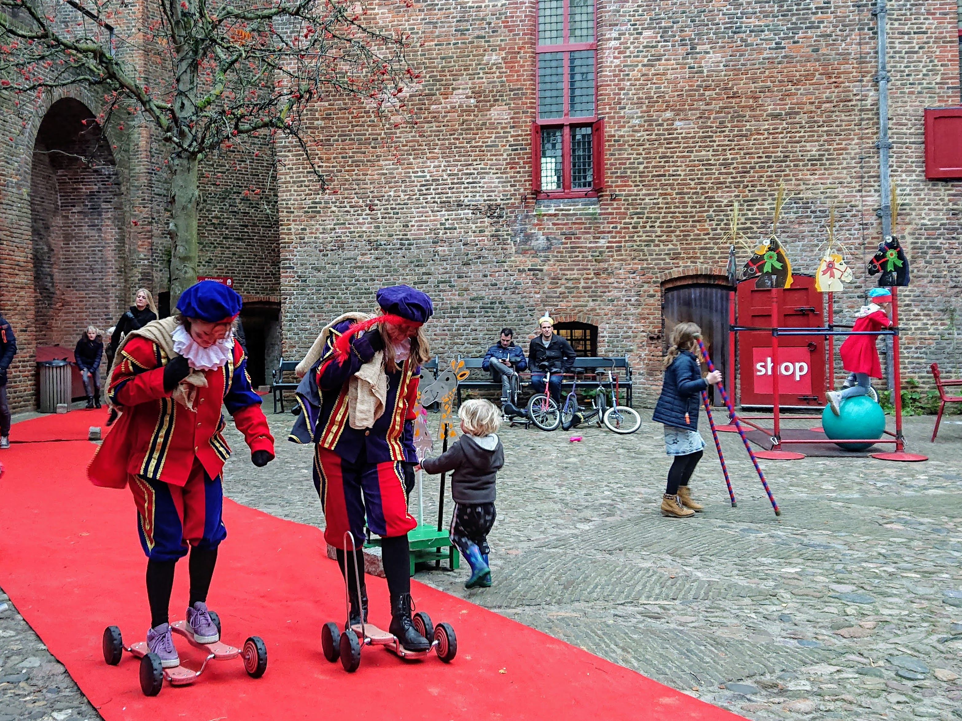 traditional activities during Sinterklaas celebrations